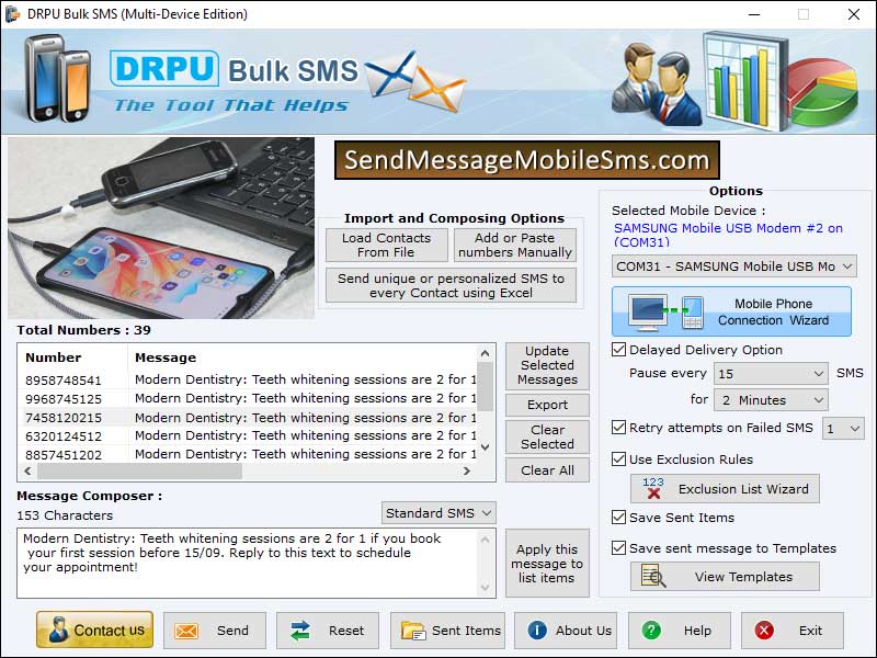 Windows 8 GSM Mobile SMS Messaging Software 10.1.2.3 full Windows 8 GSM Mobile SMS Messaging Software full