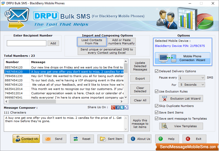 Load Contacts From File