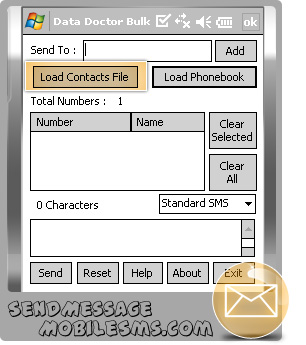 Pocket PC to Mobile Bulk SMS Software