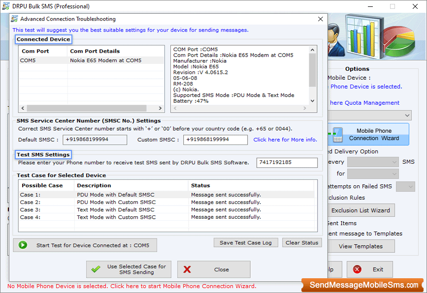 Advance Connection Troubleshooting