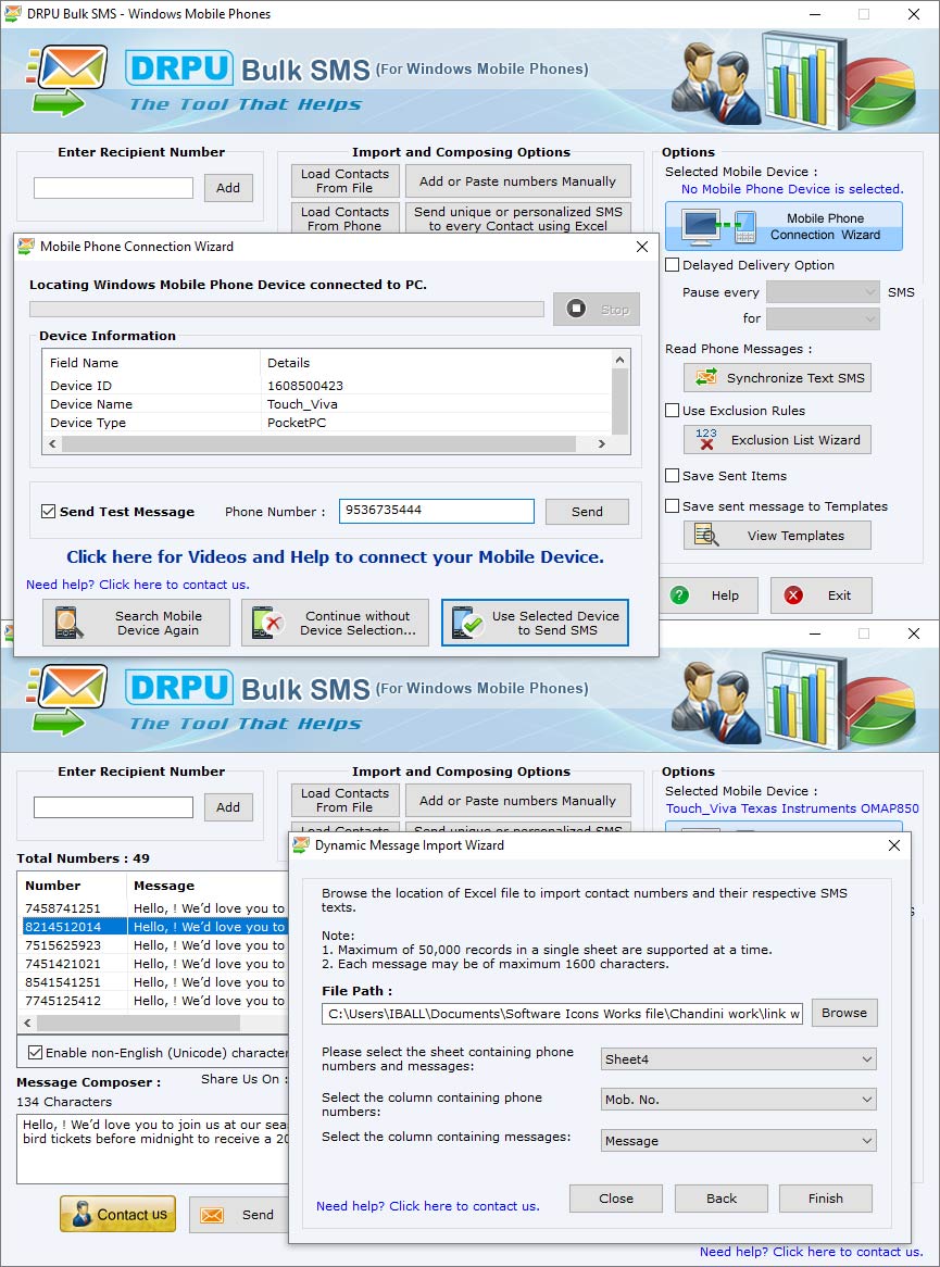 Windows 8 PC to SMS Software full